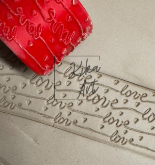 Wałek "love" mały