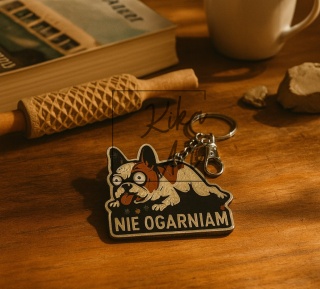 Buldog Francuski "nie ogarniam" bez/z TAG