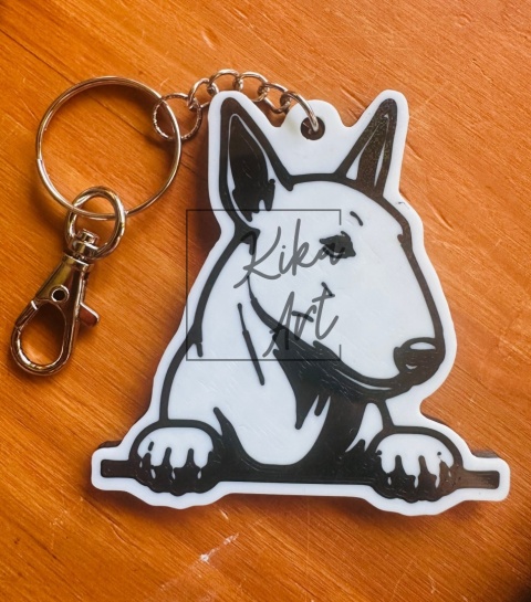 keychain bulterier