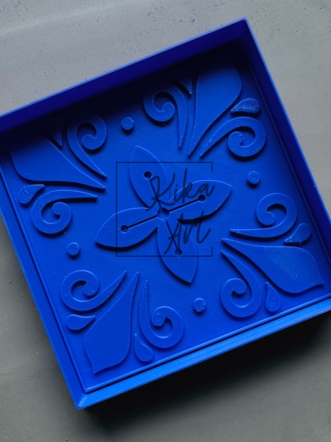 Wykrojnik do płytki „Ornament liściasty”