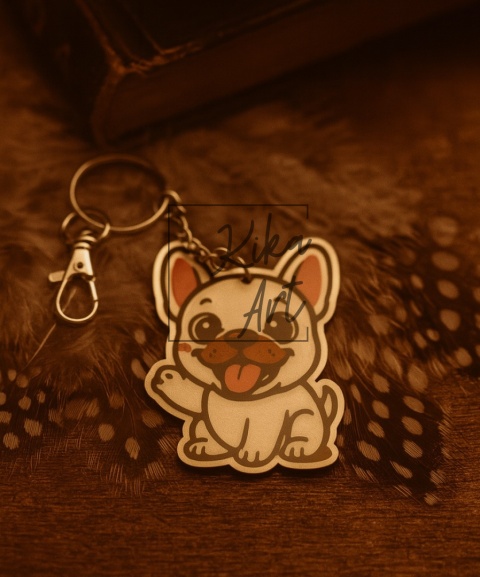 French Bulldog without/with TAG