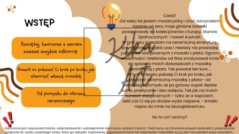 Kurs " Mozaika z płata"