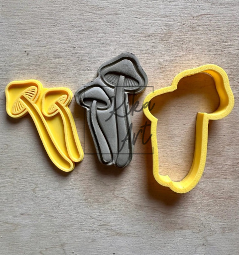 Stempel + wykrojnik grzybek 1 Stempel + wykrojnik grzybek 1