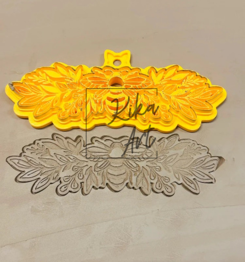 Stempel Pscółka wśród kwiatów Stempel Pscółka wśród kwiatów