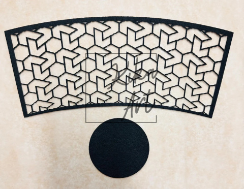 Cup template model 13