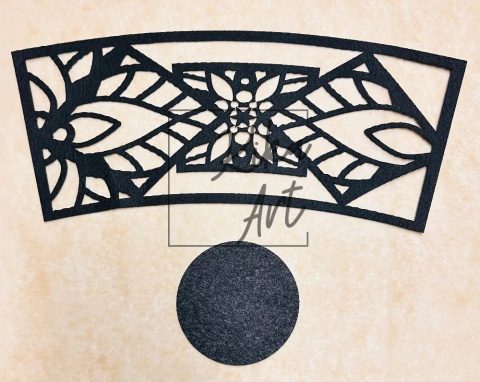 Cup template model 334 Cup template model 334