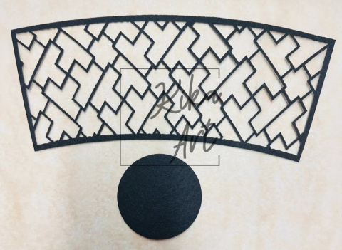 Cup template model 38 Cup template model 38