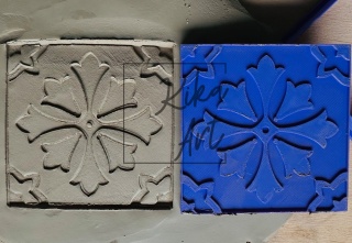 Wykrojnik do płytki „Kwiat Heraldyczny”