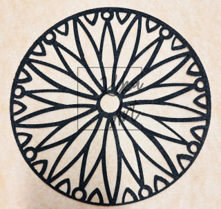 Plate template 9