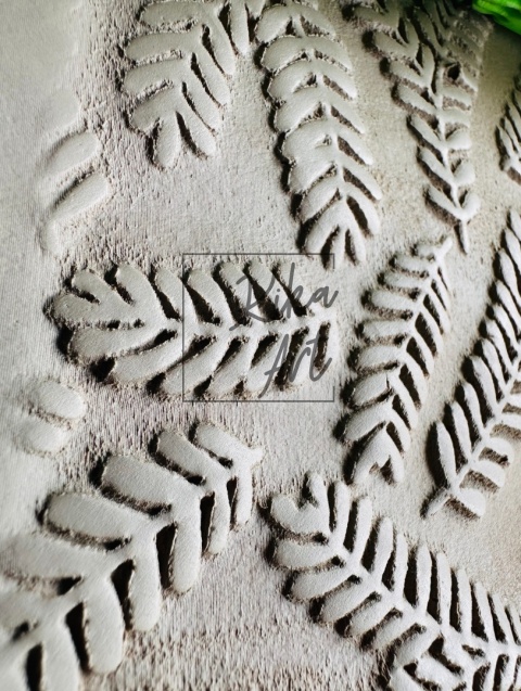 walek teksturowany gałązki