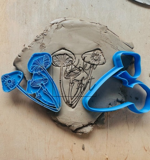 Grzyby z Promieniem – wykrojnik i stempel