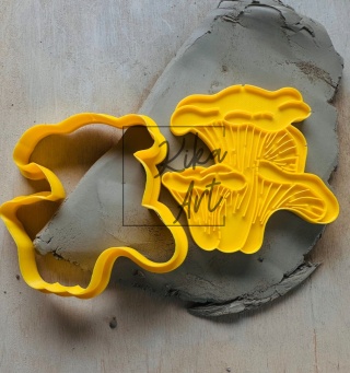 Grzyby kurki – wykrojnik i stempel