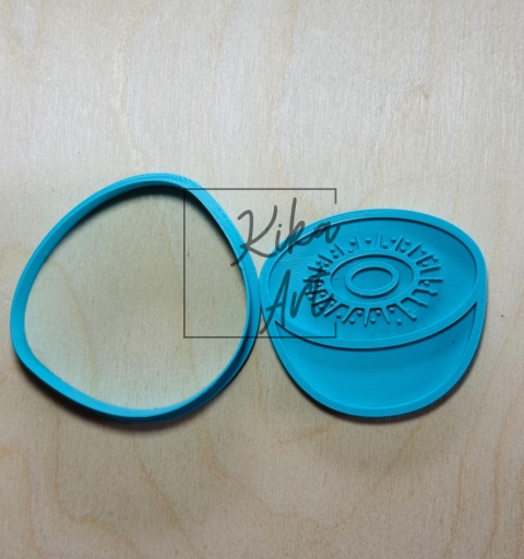 Kiwi – clay stamp + cutter (2 sizes)