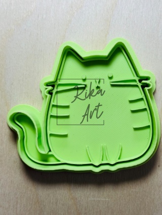 Kot Strateg – Stempel i wykrojnik do gliny