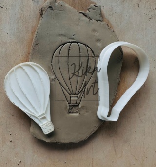 Stempel i wykrojnik „Balon pod wiatr”