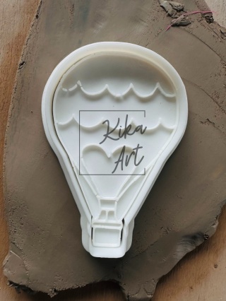 Stempel i wykrojnik „balon z sercem”