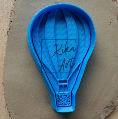 Clay stamp and cutter – wind in my hair