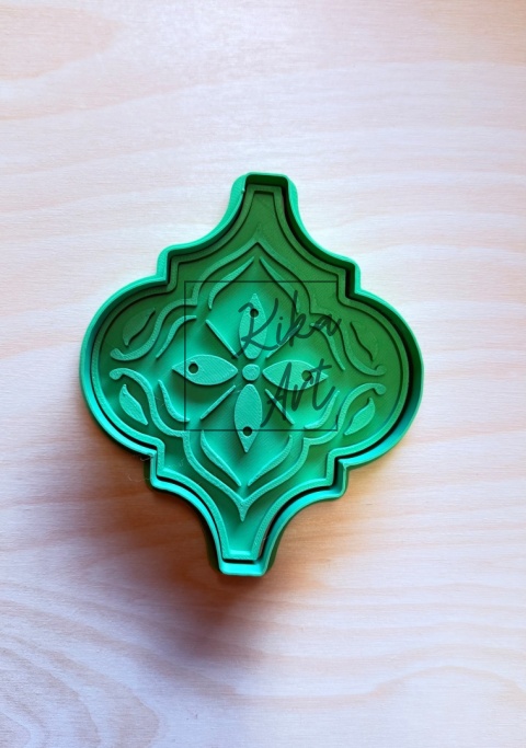 Stempel i wykrojnik do gliny - Nocny Ornament Marrakeszu