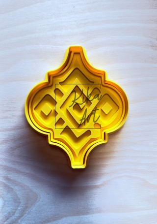 Stempel i wykrojnik do gliny - Pustynny Labirynt