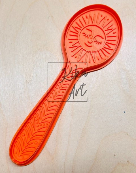 Clay stamp & cutter set – “Sun Spoon”