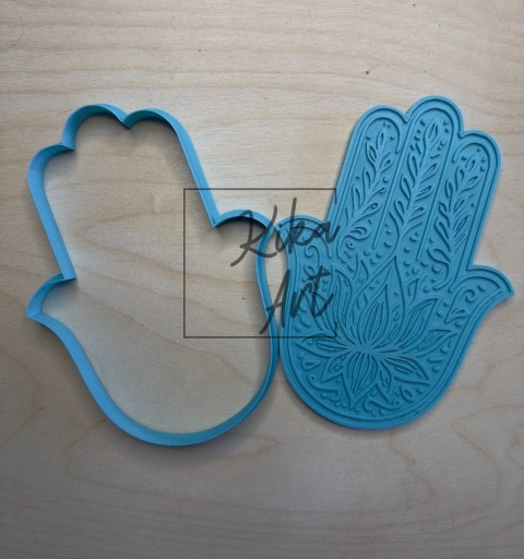 Hamsa z lotosem