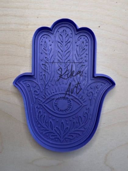 Stempel i wykrojnik duży – Hamsa z okiem