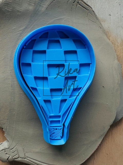 Clay stamp and cutter –Balloon of Dreams