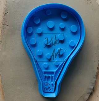 Stempel i wykrojnik „balonik w kropki”