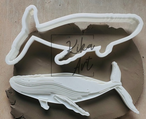Clay stamp and cutter – whale