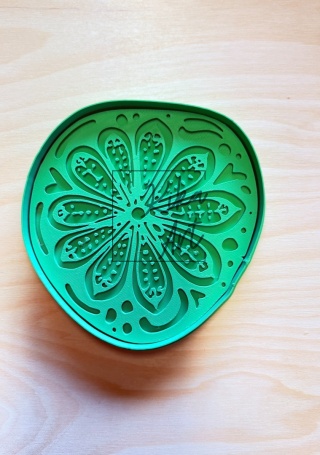 Stempel + wykrojnik do mydelniczki – „Boho Mandala”