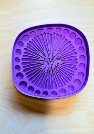 Clay Soap Dish Stamp & Cutter – Sun Rays with Decorative Border