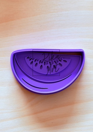 Wykrojnik + Stempel Ćwiartka Pomidora – Soczysty Detal w Twojej Ceramice!