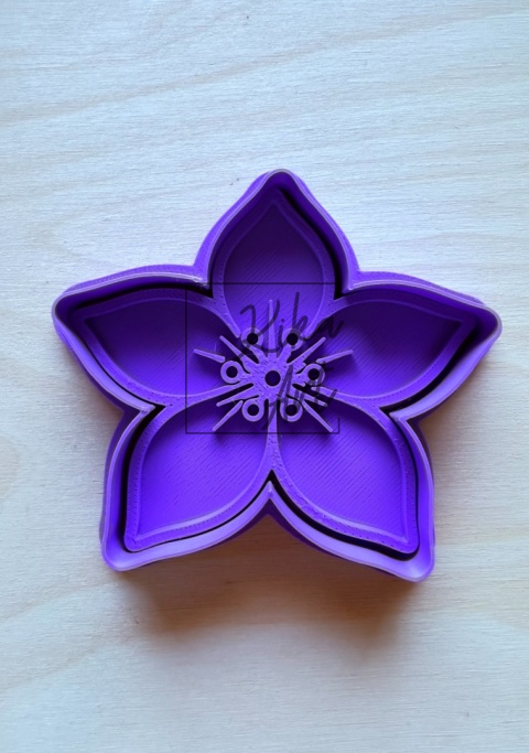 Wykrojnik + Stempel Powojnik