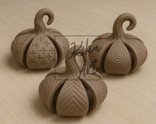 Wykrojnik do gliny – Dynia 3D