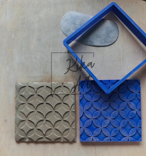 set tile cutter “geometric petals”