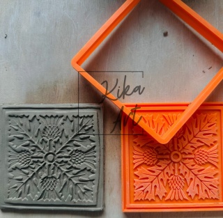 Wykrojnik do płytki „ostowy ornament”