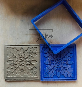 Wykrojnik do płytki „dąb królewski”