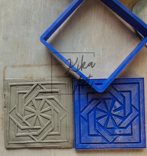 set tile cutter “labyrinth ornament”