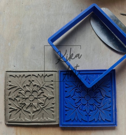 set tile cutter “floral ornament”