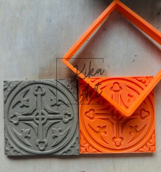 Wykrojnik do płytki „krzyż hiszpański”