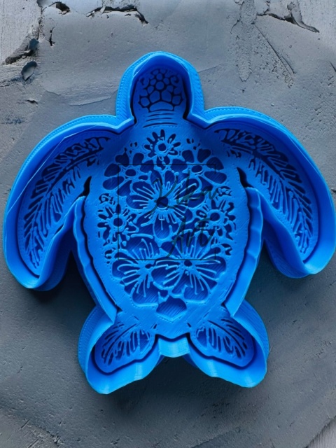 Żółw z mandalowym pancerzem