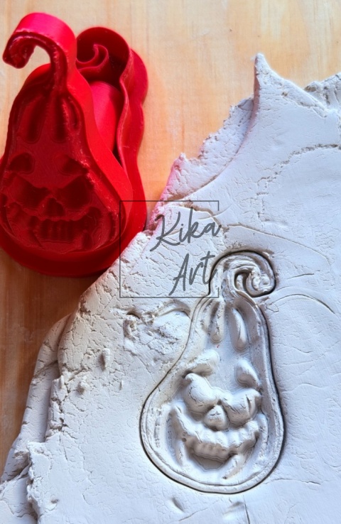 Clay Stamp “Halloween Pumpkin”