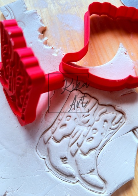 Zestaw stempel + wykrojnik „Kowbojskie Buty”