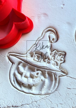 Stempel + wykrojnik „Dynia Wiedźmy”